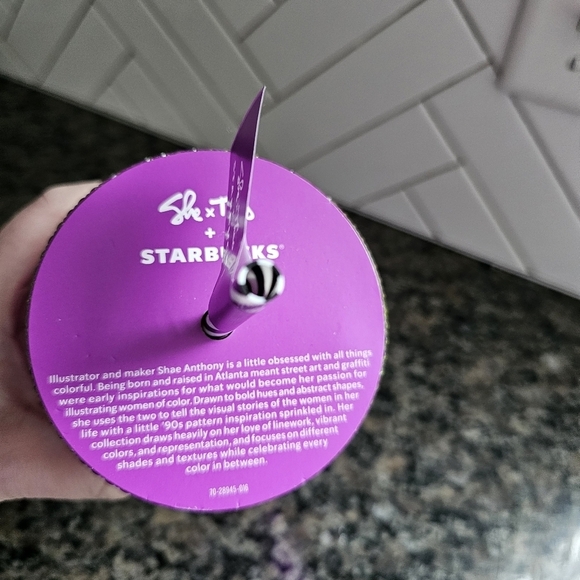 Starbucks x Shae Anthony She x This Gemstone Gradient 2024 Spring 24 oz Tumbler - Picture 3 of 4